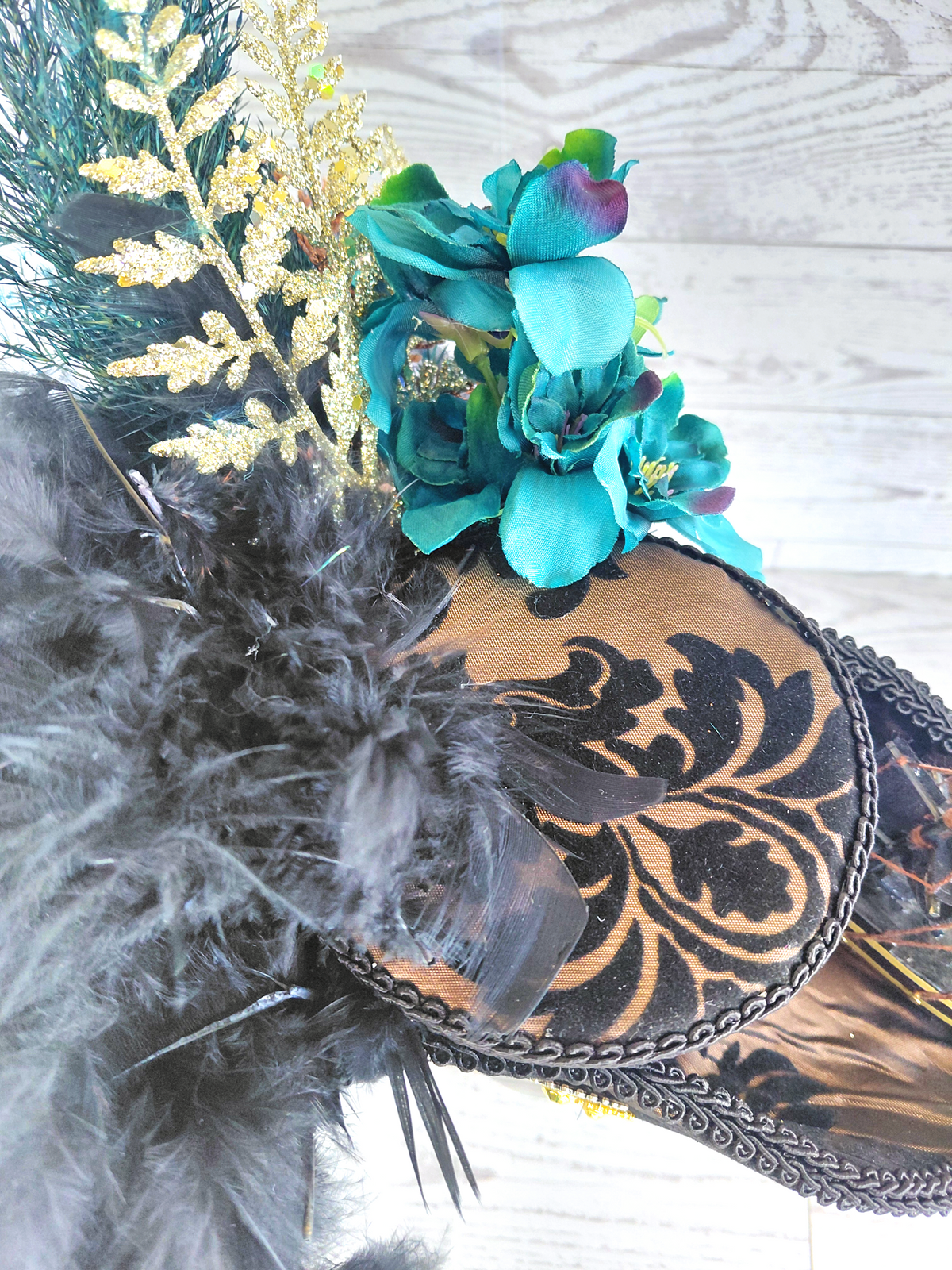 Steampunk Ship Mini Tricorn Hat