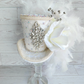 White Ivory Bridal Lace Mini Top Hat