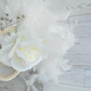 White Ivory Bridal Lace Mini Top Hat
