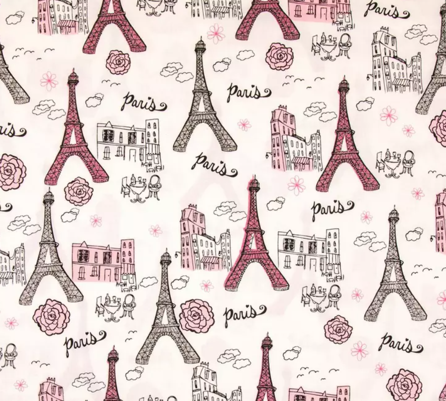 Paris Pink Black Glitter Mini Top Hat