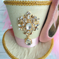 Golden Ballerina Mini Top Hat