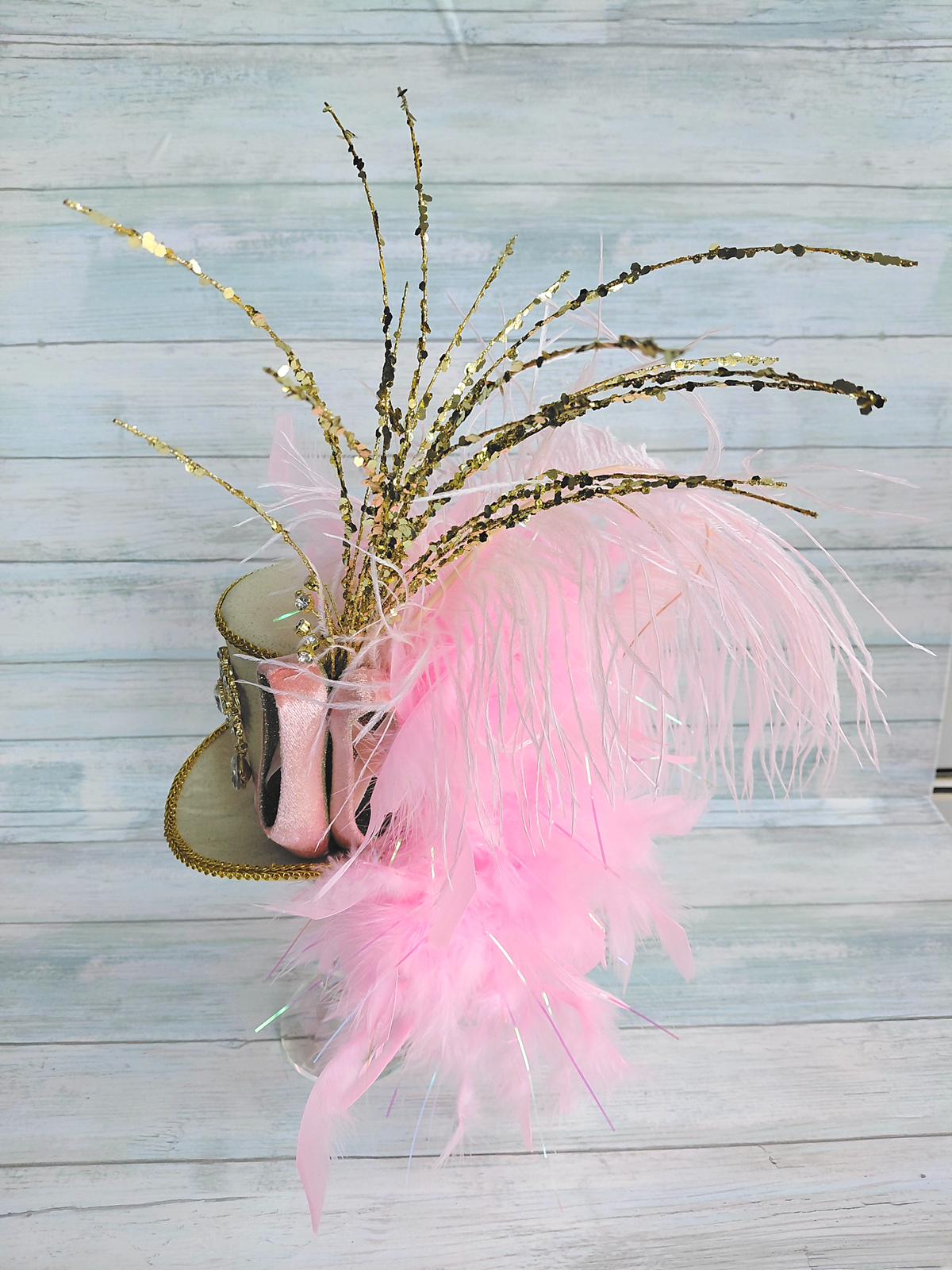 Golden Ballerina Mini Top Hat