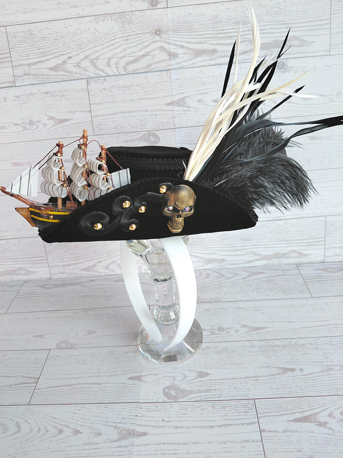 Pirate Mini Tricone Hat