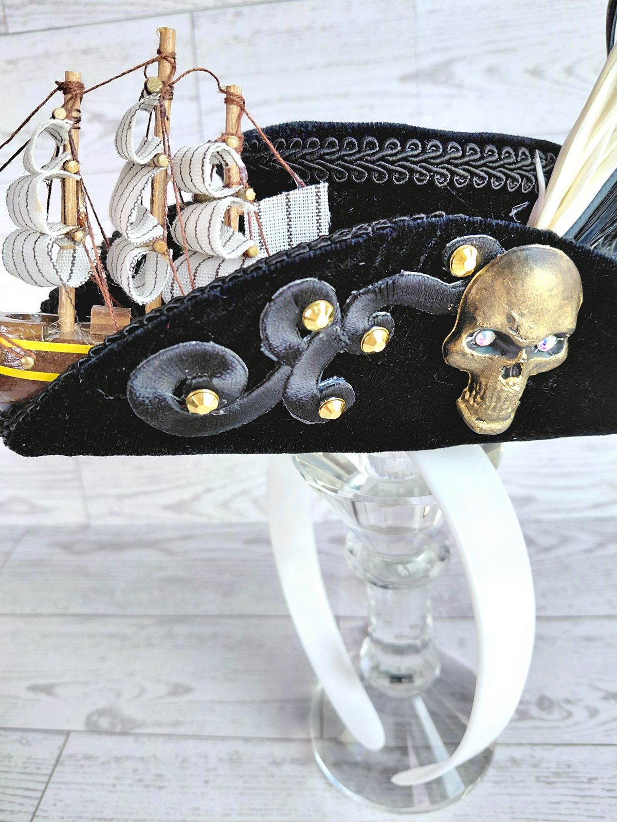 Pirate Mini Tricone Hat