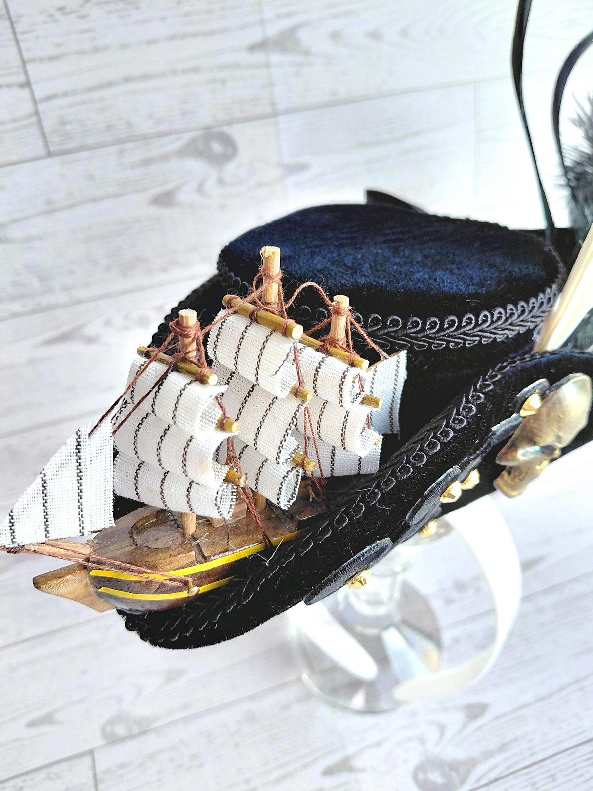 Pirate Mini Tricone Hat