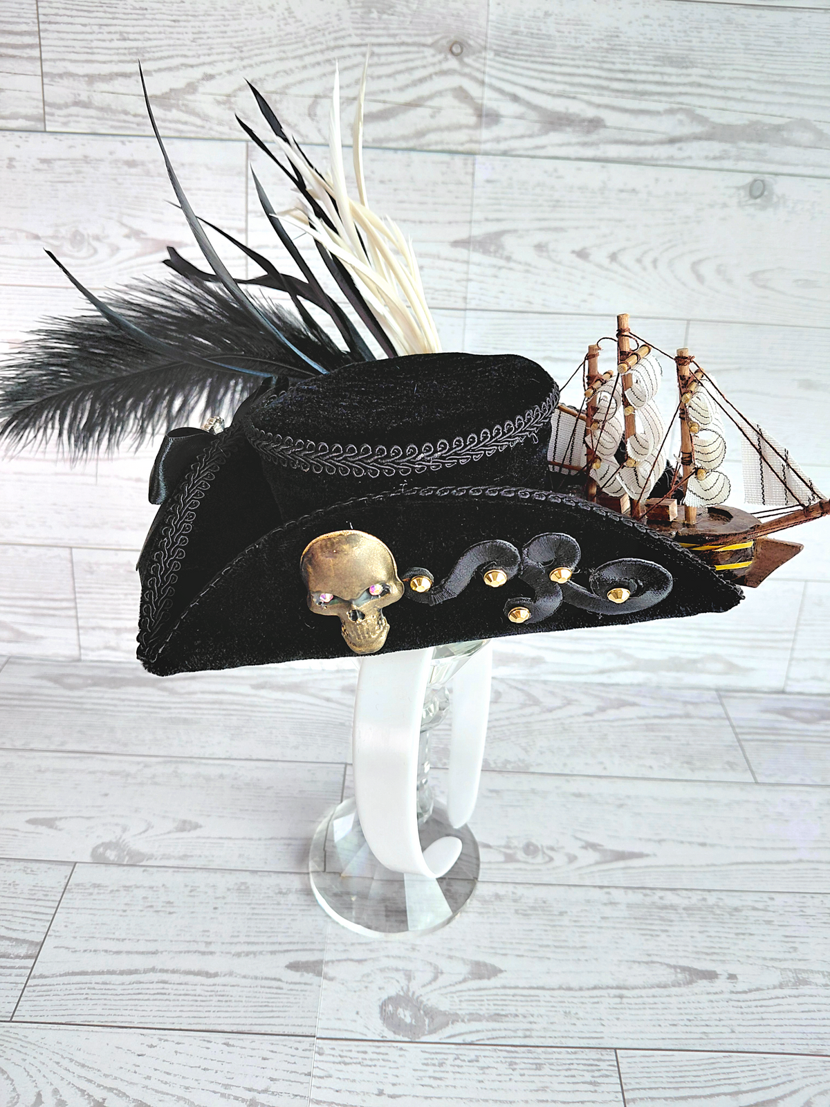 Pirate Mini Tricone Hat