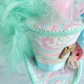 Pastel Horse Kentucky Derby Mini Top Hat