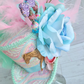 Pastel Horse Kentucky Derby Mini Top Hat