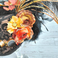 Copper Black Steampunk Mini Top Hat