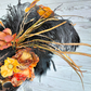 Copper Black Steampunk Mini Top Hat