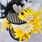 Bumblebee Sunflower Mini Top Hat