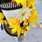 Bumblebee Sunflower Mini Top Hat