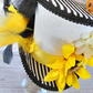 Bumblebee Sunflower Mini Top Hat