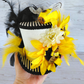 Bumblebee Sunflower Mini Top Hat