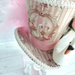 Regal Swan Floral Mini Top Hat
