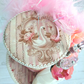 Regal Swan Floral Mini Top Hat