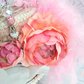 Regal Swan Floral Mini Top Hat