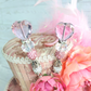 Regal Swan Floral Mini Top Hat
