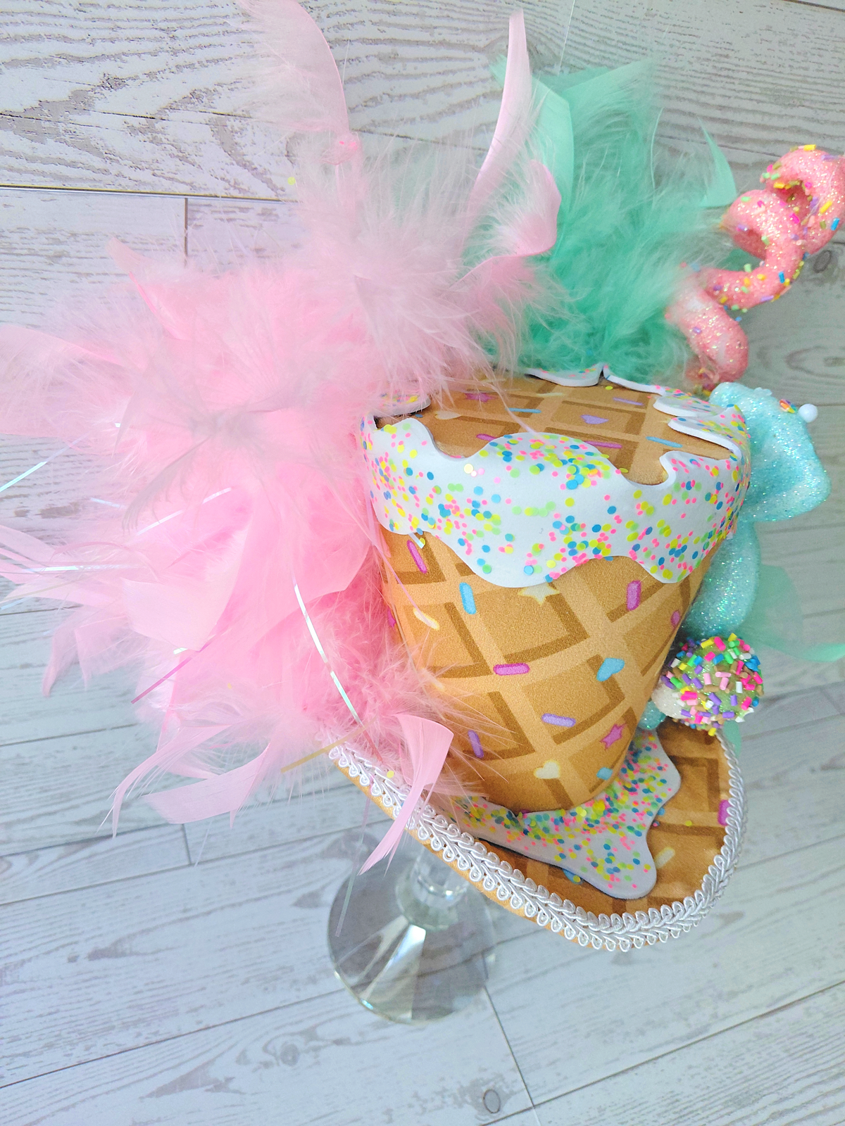 Sweets Candy Ice Cream Mini Top Hat
