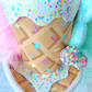 Sweets Candy Ice Cream Mini Top Hat