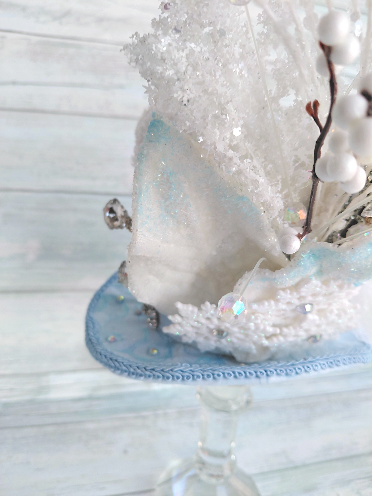 Winter Wonderland Light Up Mini Top  Hat
