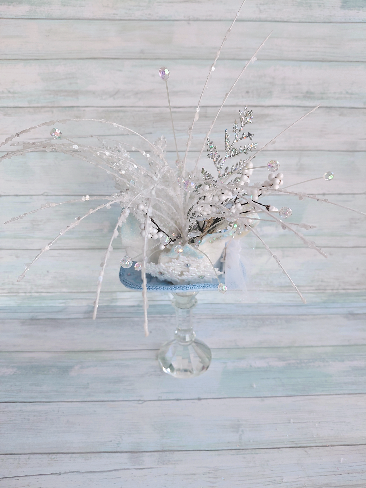 Winter Wonderland Light Up Mini Top  Hat